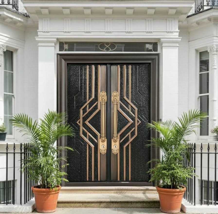 Security Metal Door | Heavy Duty Steel Door JPL-1304